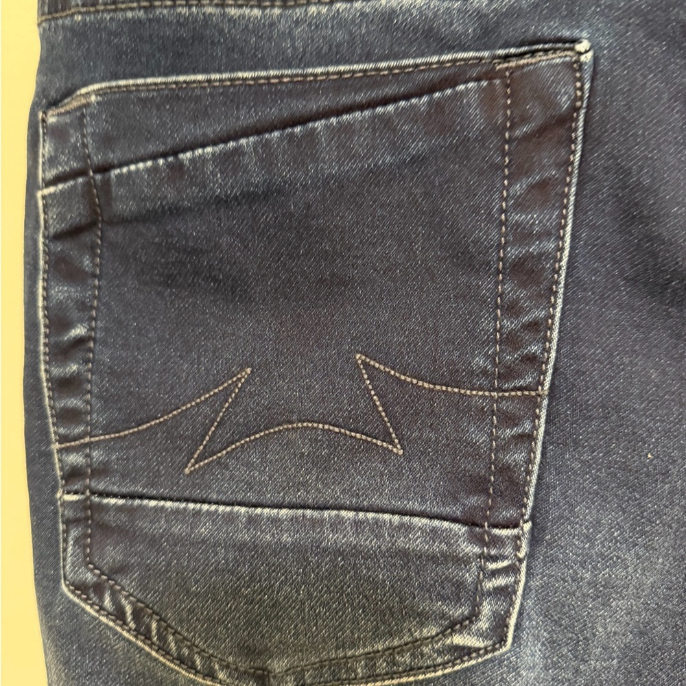 Parasuco Women's Blue Jeans with Red Zipper - NWOT - Picture 12 of 15